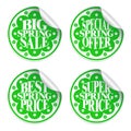 Best spring sale stickers set