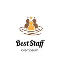 Best staff logo or symbol template design