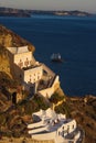 Best sunset in Santorini Royalty Free Stock Photo