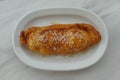 Best tiropita with sesame and honey served in Avlemonas in Kithira