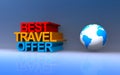 Best travel offer on blue