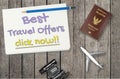 Best travel offer for travel agency banner