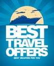 Best travel offers design template.