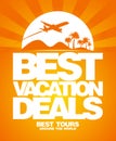 Best vacation deals design template