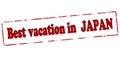 Best vacation in Japan