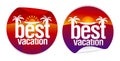 Best vacation labels.