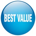 best value button Royalty Free Stock Photo