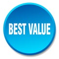 best value button Royalty Free Stock Photo