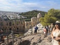 Best view from Acropolis Greece with God& x27;s