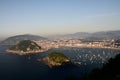 The best view in Donosti San sebastian Royalty Free Stock Photo