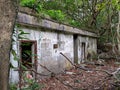 Best view old town old house in Hong Kong chai wan hike Royalty Free Stock Photo