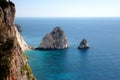 The best views of the Big and Small Mizithra island of Zakynthos, Greece