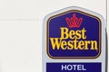 Best Western logo on a wall