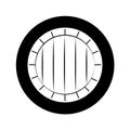 Best wine barrel icon Royalty Free Stock Photo