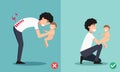 Best and worst positions for holding little baby