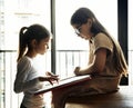 Bestfriends reading a book concept Royalty Free Stock Photo