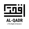 Bestkufi art al qadr