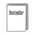 Bestseller Book Icon Royalty Free Stock Photo