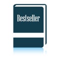 Bestseller book icon Royalty Free Stock Photo