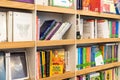 Bestseller Books For Sale On Library Shelf