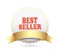 Bestseller label Royalty Free Stock Photo