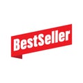 Bestseller label sticker tag red sign Royalty Free Stock Photo