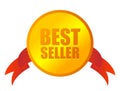 Bestseller medal Royalty Free Stock Photo