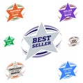 Bestseller star label