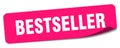 bestseller sticker. bestseller label