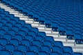 Close up of the seats at Edinburgh Military Tattoo