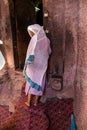 Bet Maryam Church, St. Mary Church in Lalibela, Ethiopia Royalty Free Stock Photo