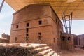 Bet Maryam, rock-cut church in Lalibela, Ethiop Royalty Free Stock Photo