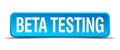 beta testing button Royalty Free Stock Photo