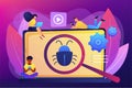 Beta testing concept vector illustration.