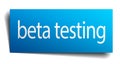 beta testing sign Royalty Free Stock Photo