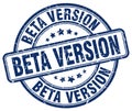 Beta version stamp