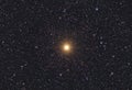 Betelgeuse a red supergiant star in the constellation Orion Royalty Free Stock Photo