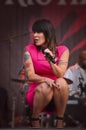 Beth hart at montreal jazz festival Royalty Free Stock Photo