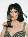 Beth Leavel Launches Eye-Popping Kiss on Statuette at 2006 Tony Awards