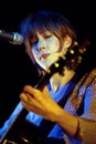 Beth Orton during the concert Royalty Free Stock Photo