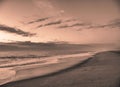 Bethany Beach Delaware As Dawn Breaks Royalty Free Stock Photo