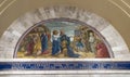 Bethany, Betania, Israel January 31, 2020: Church in Bethany in commemorating the home of Mari, Martha and Lazarus, Jesus` friend