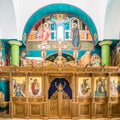View at the Interior of Church of Saint John the Baptist in Bethany Beyond the Jordan