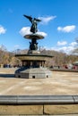 Bethesda Fountain with Angel of the Waters Sculpture, Central Park New York