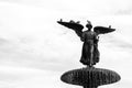 The Bethesda fountain in an autumn morning Royalty Free Stock Photo