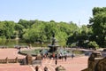 Bethesda fountain, Central Park - May Royalty Free Stock Photo
