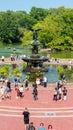 Bethesda fountain Central Park in New York Royalty Free Stock Photo