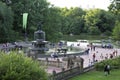 Bethesda Fountain and Terrace in Central Park, New York City Royalty Free Stock Photo