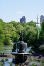 Bethesda Terrace and Fountain, Central Park, New York City, USA