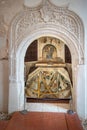 Bethlehem Chapel former islamic oratory at Santa Cruz Museum Interior - Toledo, Spain